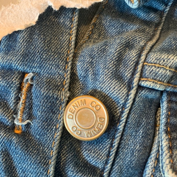 NWT Jean button down dress long sleeves Primark Sz 6 - Picture 3 of 13